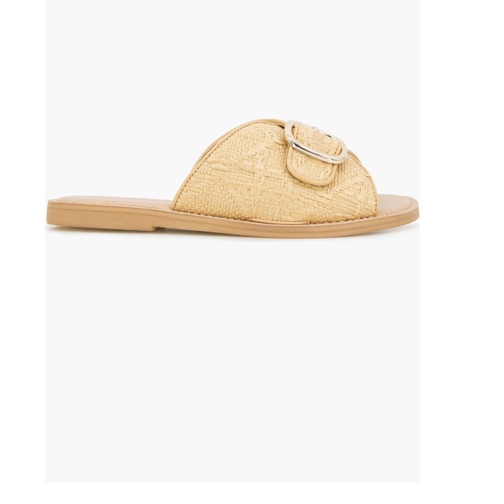 Splendid rafia Women's Tan Woven Sandals